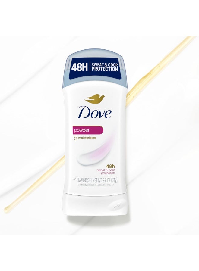 Dove Powder Invisible Solid Anti-Perspirant Deodorant 2.6 oz,74g - Image 2